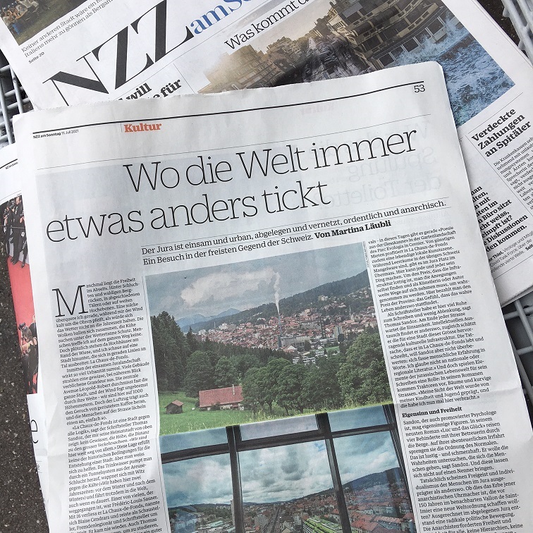 Dans la NZZ am Sonntag